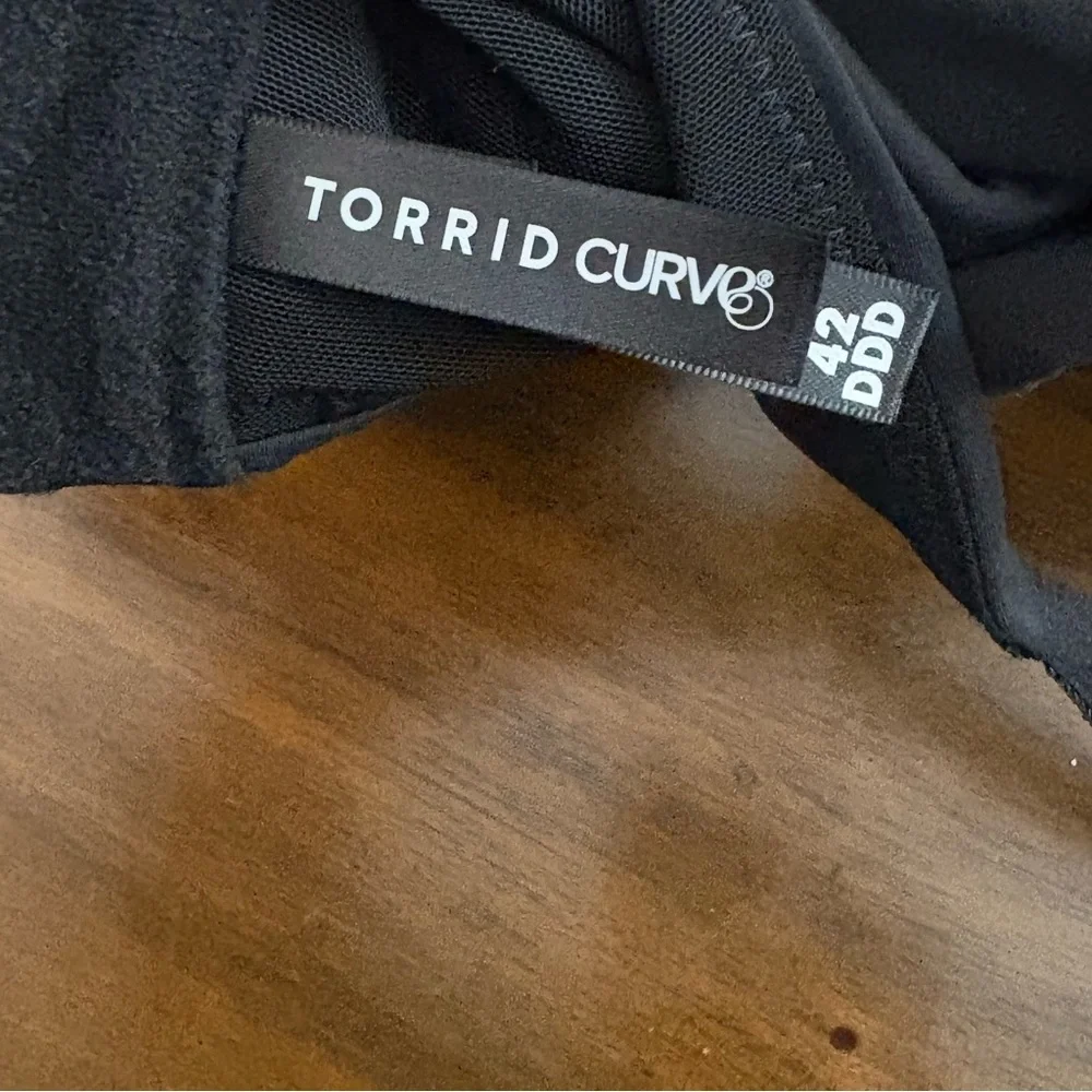 Torrid Curve Women’s Classic Black Bra 42DDD